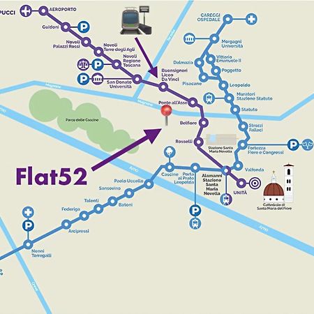 דירות פירנצה Flat 52 In San Jacopino מראה חיצוני תמונה